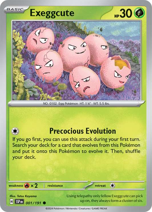 Exeggcute 001/191