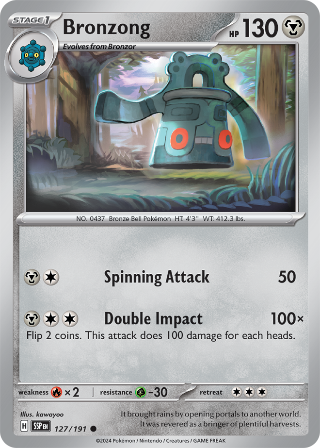 Bronzong 127/191