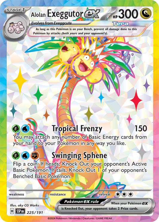 Alolan Exeggutor ex 225/191