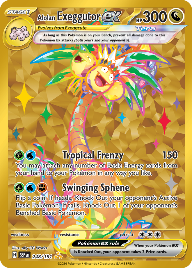 Alolan Exeggutor ex 248/191